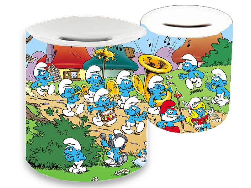Skarbonka ceramiczna Smerfy zdjęcie 2