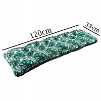 Duże poduchy poduszki ogrodowe na meble z palet zestaw 4szt pikowane 120x38