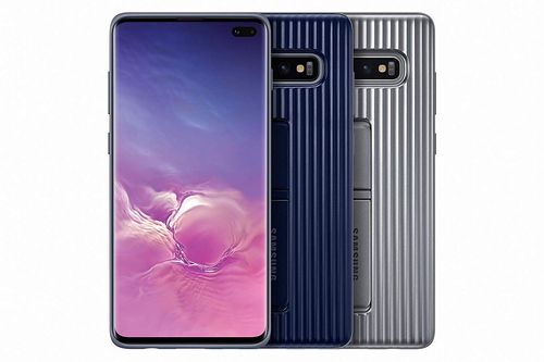 SAMSUNG PROTECTIVE STANDING COVER - Galaxy S10+ - SILVER na Arena.pl