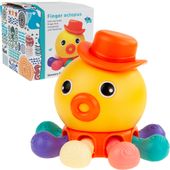 INTERAKTYWNA OŚMIORNICA SENSORYCZNA EDUKACYJNA Z DŹWIĘKIEM ZABAWKA ROZWIJA