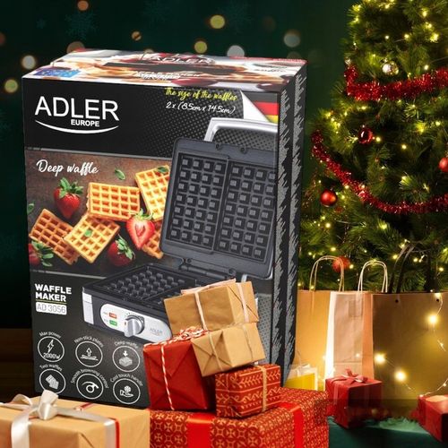 GOFROWNICA 2000W XXL 2 CHRUPIĄCE PUSZYSTE GOFRY XXL DUŻA SOLIDNIE WYKONANA na Arena.pl