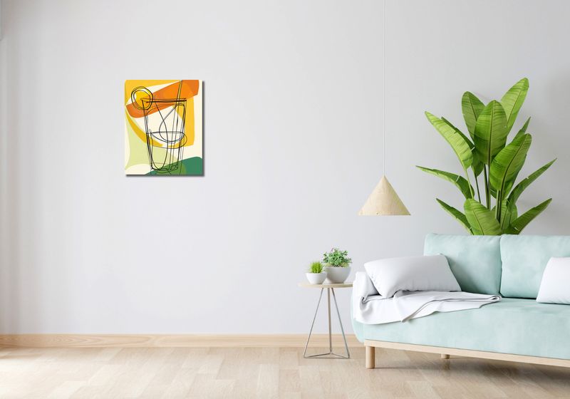 Obraz 40x50cm Koktajl Artystyczny zdjęcie 2