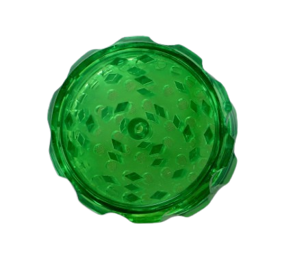 Elegancki Plastikowy Młynek do Suszu CBD Tytoniu 4-Częściowy Zielony na Arena.pl