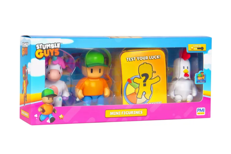 Stumble Guys S1 Figurki 7,5cm - 4pak ver.B zdjęcie 1
