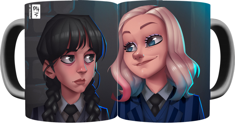 Magiczny Kubek Wednesday Addams zdjęcie 1