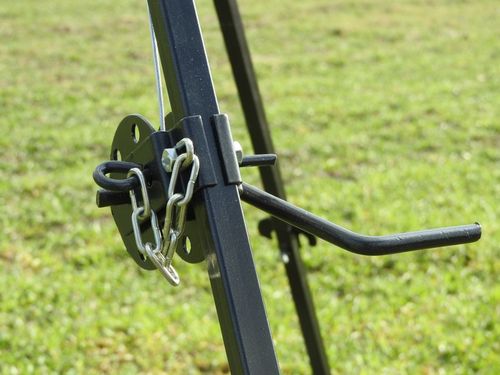 GRILL TRÓJNÓG OGNISKOWY FI 70 CM RUSZT NAD OGNISKO na Arena.pl