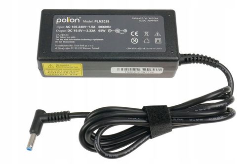 Ładowarka 65W do laptopa HP 19,5V 3,33A wtyk 4,5x3,0mm pin na Arena.pl