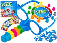Gra Rodzinna Kłamca, Kłamczuch, LIAR, Karty, Pinokio Okulary I Nos