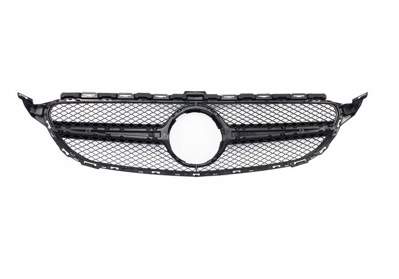 GRILL MERCEDES W205 C63 LOOK AMG BLACK 14-18 zdjęcie 3