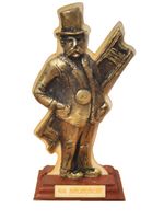 figurka kominiarz na szczęście  15 x 7 cm   nr.75