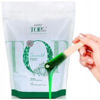 ITALWAX dropsy wosk do depilacji ciała Emerald Hot Film Wax 750g bezpaskowy
