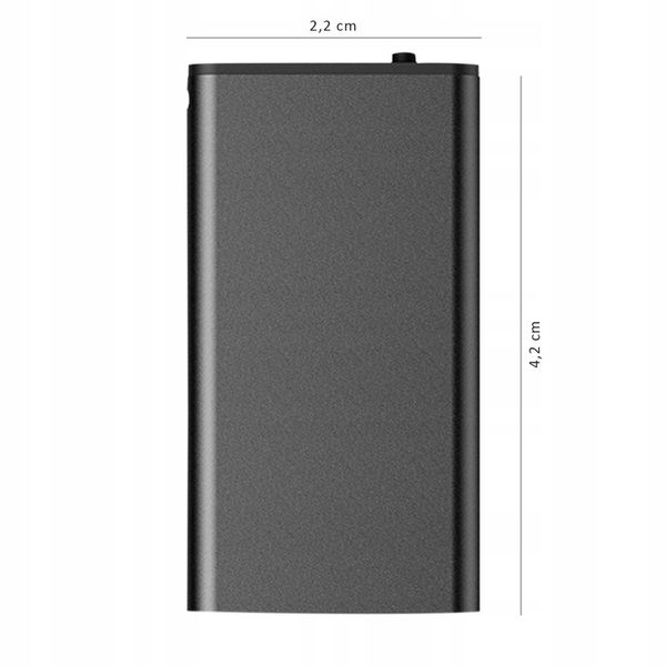 mini DYKTAFON SZPIEGOWSKI podsłuch AKTYWACJA GŁOSEM wymiary 4,2X2,2CM 32GB zdjęcie 6