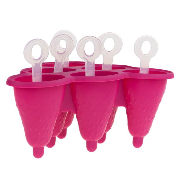 FOREMKA DO LODÓW NA PATYKU LODY FORMA DO LODÓW 6x zdjęcie 5