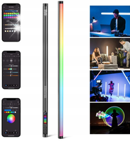 Lampa Tuba Listwa Świetlna LED RGB 127cm DMX Stick 42W APP NEEWER TL120C