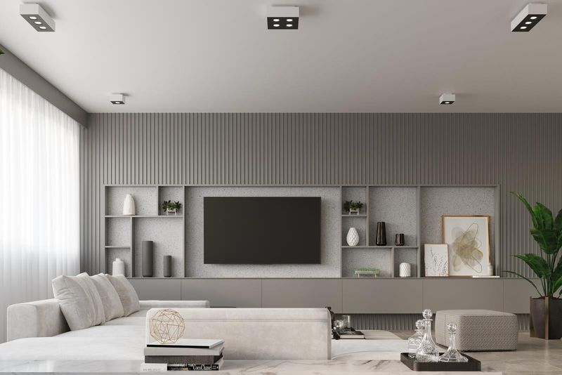 Downlight LAMPA sufitowa SL.0068 prostokątna OPRAWA metalowa biała zdjęcie 4