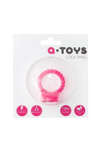 a toys, penis vibroring, silicone, pink, o3.5 cm na Arena.pl