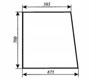 szyba boczna - bok ciągnika URSUS 6014 kabina Sokółka