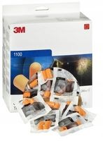 Zatyczki Stopery do uszu 3M 1100 Wkładki przeciwhałasowe 100 par ORYGINAŁ
