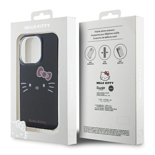 Etui Hello Kitty do iPhone 13 Pro Max, Czarny na Arena.pl
