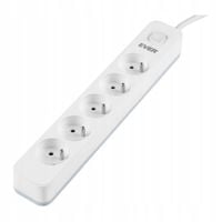Listwa zasilajaca Ever Protect - 5 gniazd 3m biała