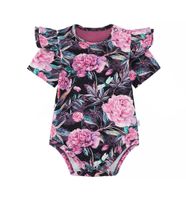Body z krótkim rękawem Peonie 62