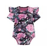 Body z krótkim rękawem Peonie 62