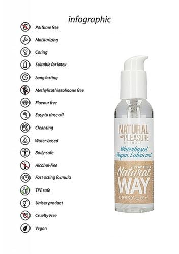 waterbased vegan lubricant   150 ml na Arena.pl