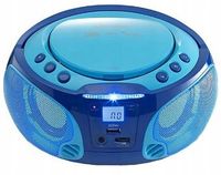 Radioodtwarzacz CD Lenco SCD-650 AM FM niebieski