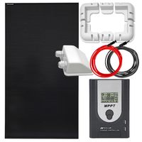 ZESTAW FOTOWOLTAICZNY 170W SOLARNY Z UCHWYTAMI MONTAŻOWYMI