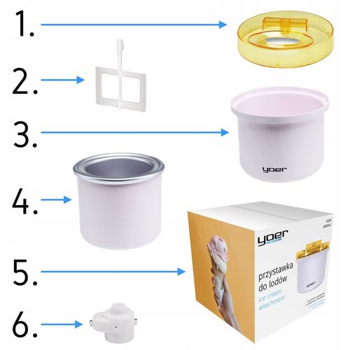 Przystawka do lodów - do automatu Yoer BM01S na Arena.pl
