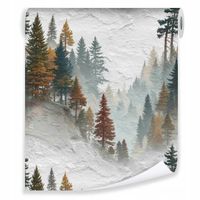 Tapeta Na Flizelinie Do Sypialni Salonu Las 50x1000