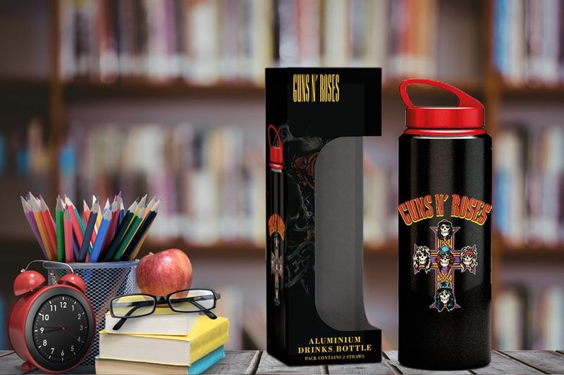 Guns N’ Roses Logo - aluminiowa butelka, kubek 700 ml zdjęcie 2