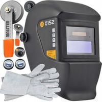 PRZYŁBICA SAMOŚCIEMNIAJĄCA MASKA SPAWALNICZA + RĘKAWICE + MASA