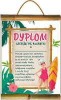 dyplom szczęśliwej emerytki d256