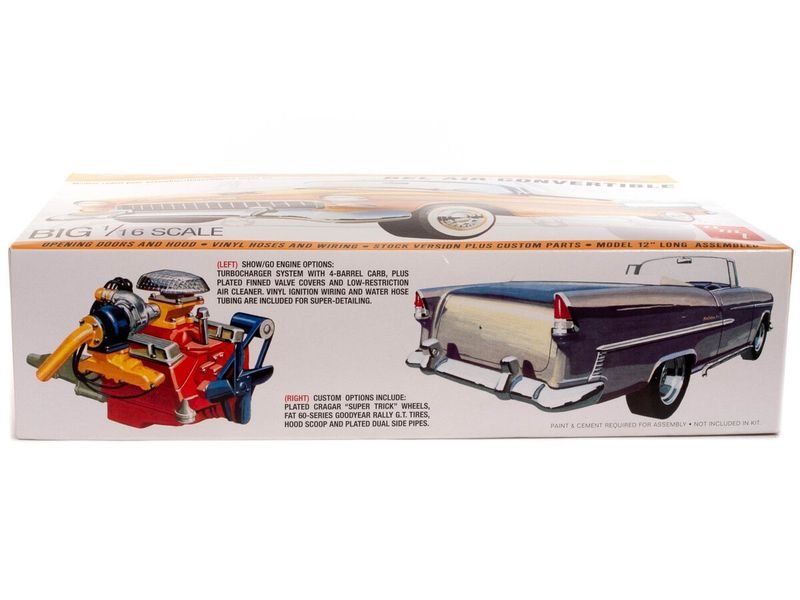 Model Plastikowy - Samochód 1955 Chevy Bel Air Convertible zdjęcie 4