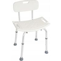 KRZESŁO PRYSZNICOWE DLA NIEPEŁNOSPRAWNYCH SENIORA TABORET Z OPARCIEM STOŁEK