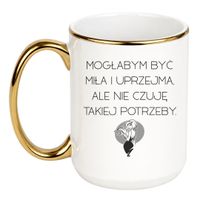 Duży Biało-Złoty 450 ml