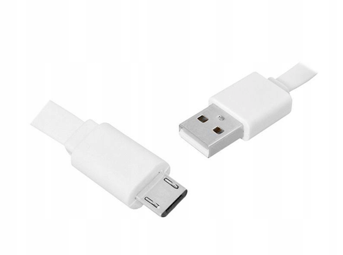Kabel USB - micro USB 0,2 m (biały) na Arena.pl