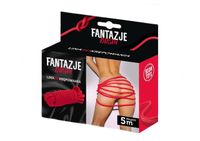 Lina Do Krępowania Bdsm 5M Czerwona – Fantazje Bondage (Grammi)