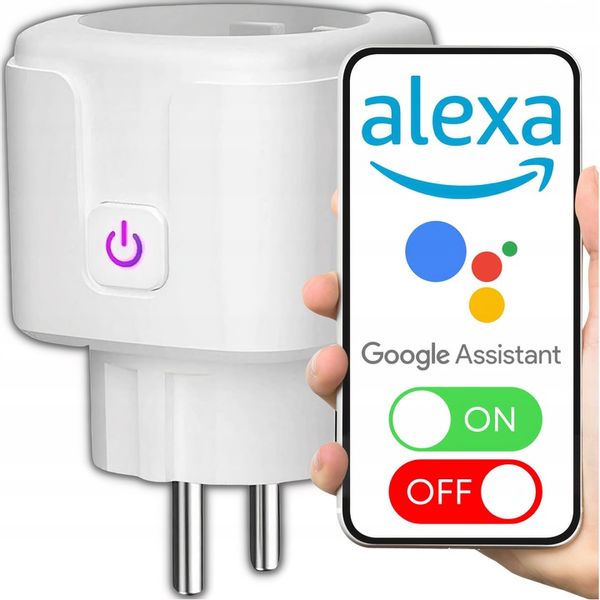 Gniazdko WiFi Tuya Watomierz Timer Inteligentne Kontakt SMART Sterownik zdjęcie 10