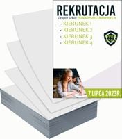 Ulotki A6 reklamowe firmowe 5000szt wiele różnych wzorów REKRUTACJA