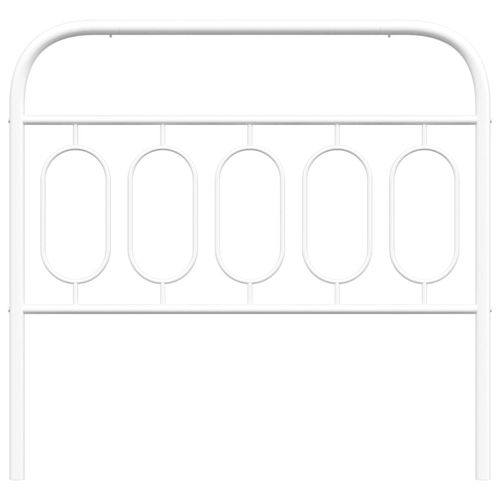 Metalowe wezgłowie, białe, 107 cm na Arena.pl
