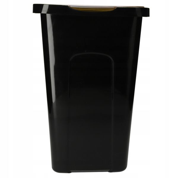 KOSZ KUBEŁ POJEMNIK NA ŚMIECI ODPADY 50L BRĄZOWY zdjęcie 4