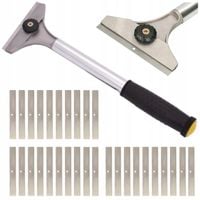 SKROBAK MALARSKI DO FARB TYNKÓW ZAPASOWE OSTRZA 30 ZESTAW DO USUWANIA FARBY