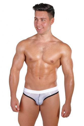 Stringi męskie WJ Air Mesh White L na Arena.pl