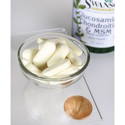 SWANSON GLUKOZAMINA CHONDROITYNA MSM kości STAWY na Arena.pl