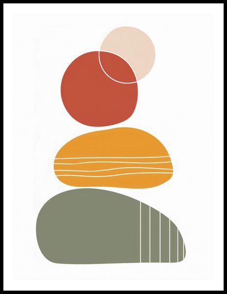 Plakat 60x80cm Formy w Równowadze zdjęcie 3
