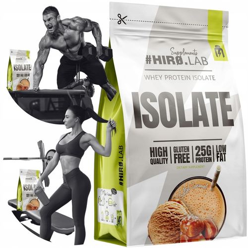 Izolat Białka BIAŁKO 700 g wpi Whey Protein Isolate Słony Karmel HIRO na Arena.pl