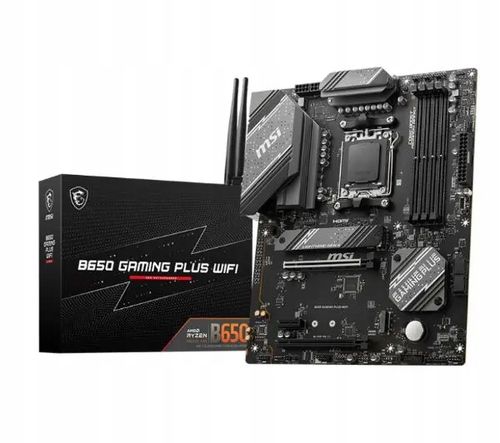 Płyta główna MSI B650 GAMING PLUS WIFI ATX AMD Ryzen AM5 4x DDR5 na Arena.pl
