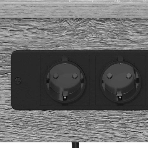 Szafka Nocna z szufladą 2 pcs Szary dąb sonoma 41 x 31 x 51 cm na Arena.pl